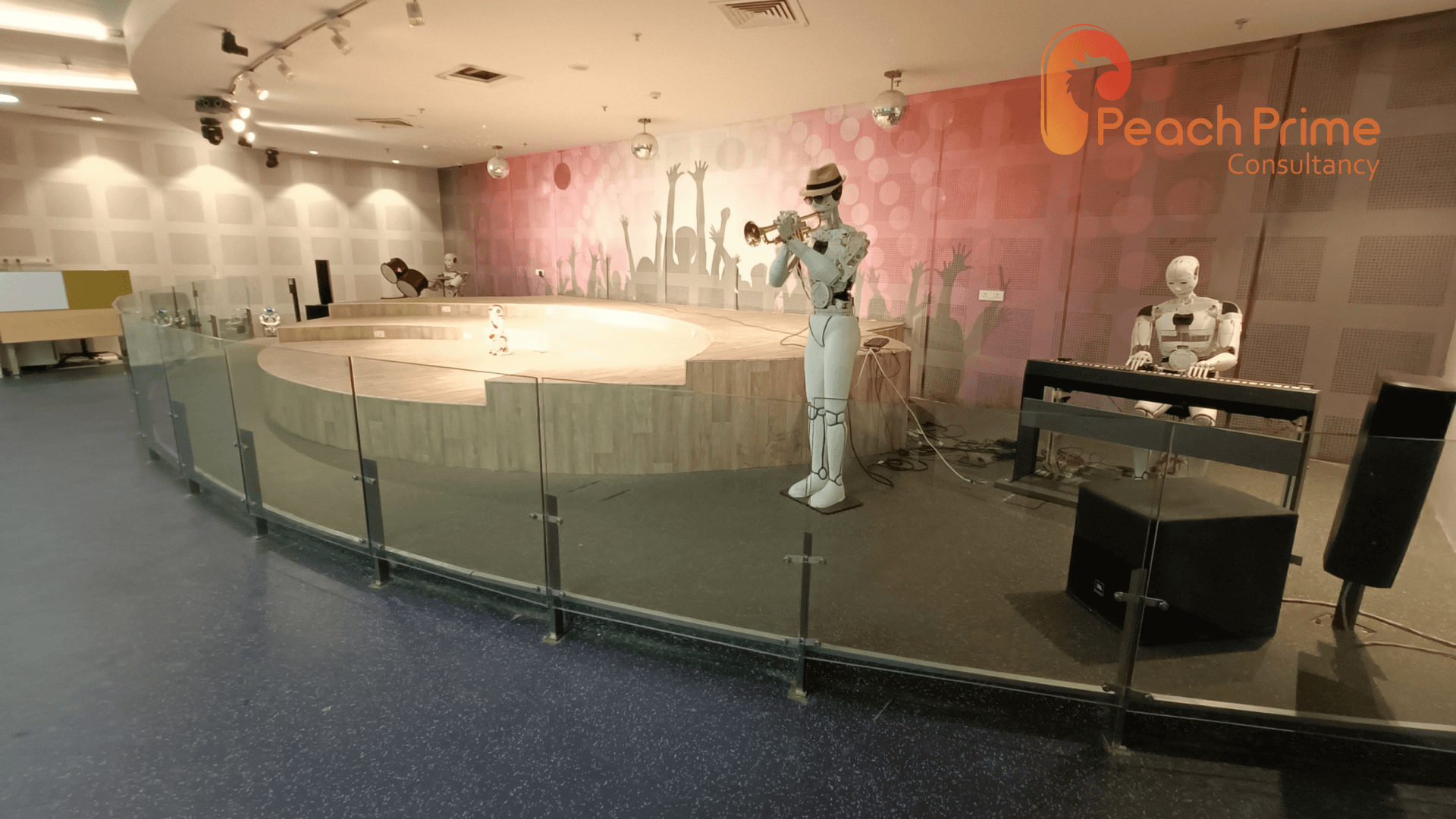 Interactive Robots at Robotics Museum,Science City - Peach Prime Consultancy