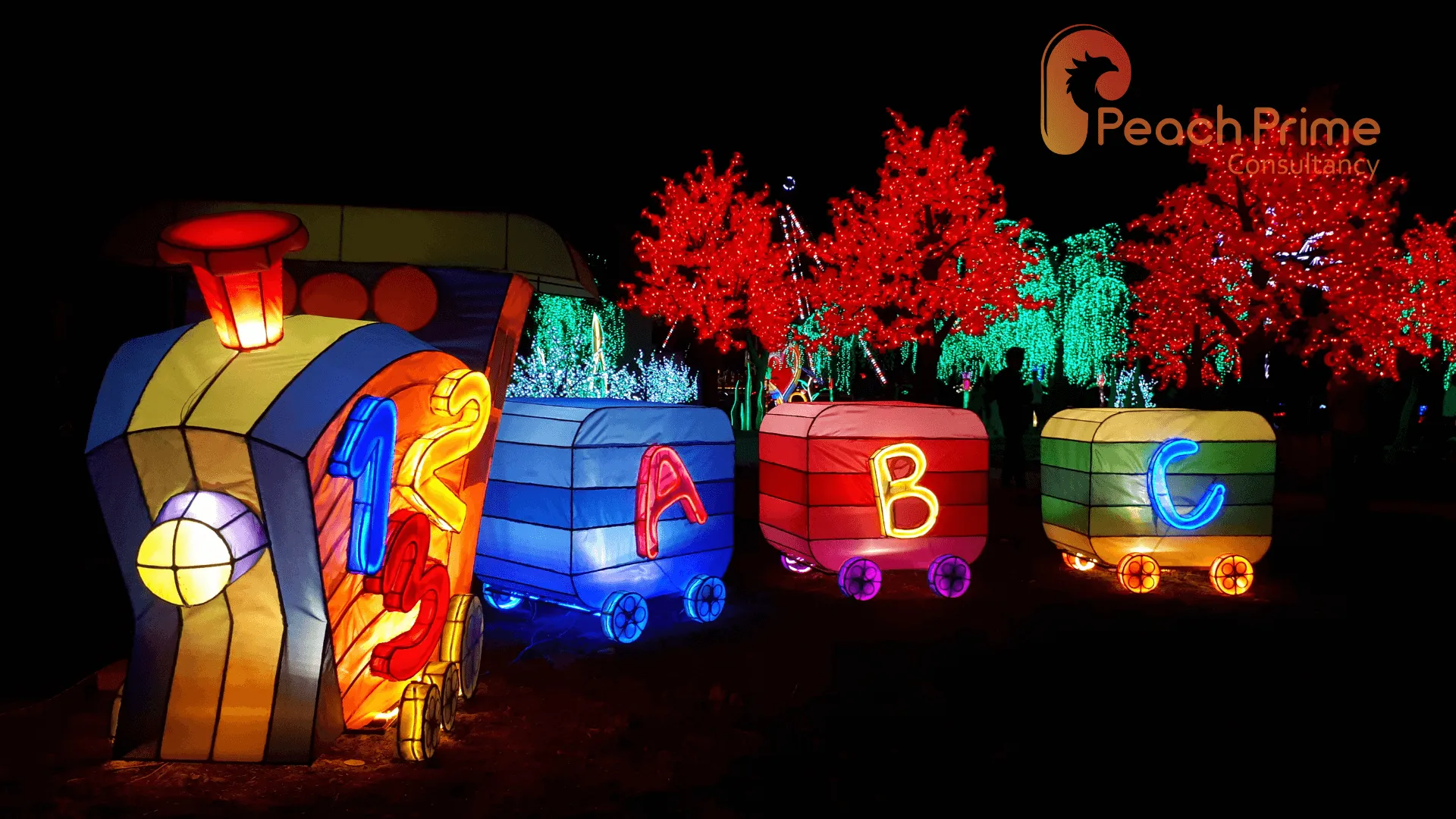 Kids Theme Glow garden at Aatapi wonderland - Peach Prime Consultancy