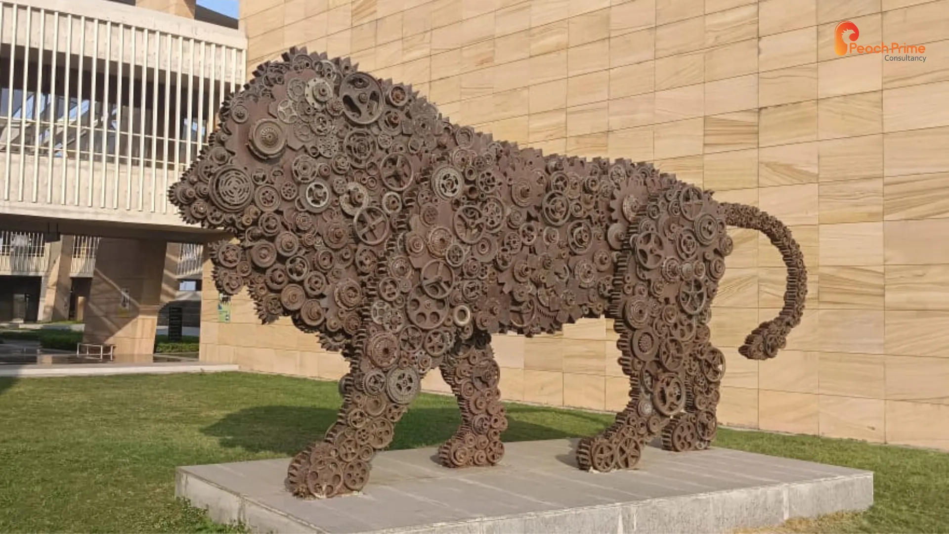 Rajkot Lion Sculpture