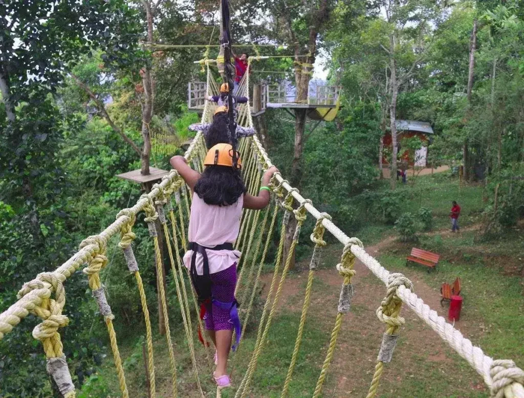 Adventure Park Attractions, Reverse Bungee Jumping, High Rope Courses