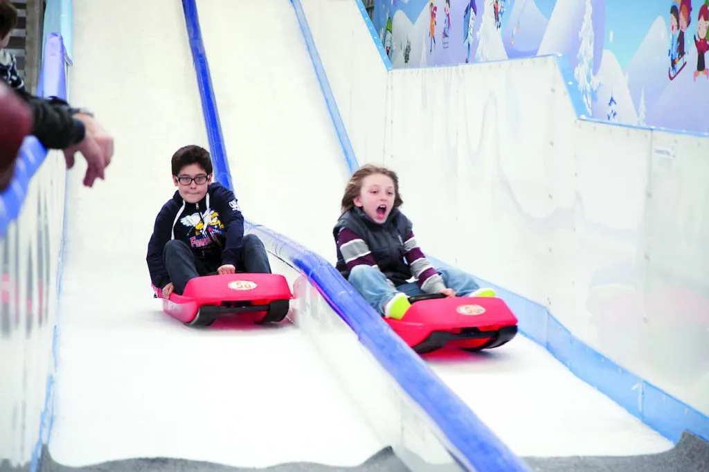 Activities in snow park to increase footfall