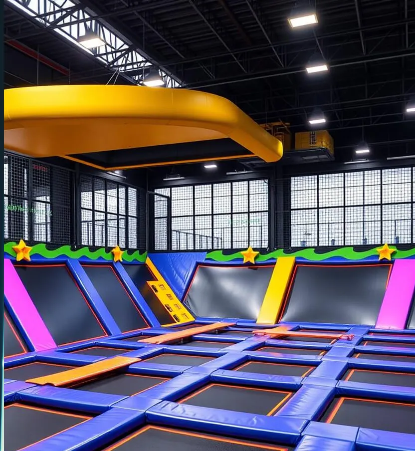 trampoline park design